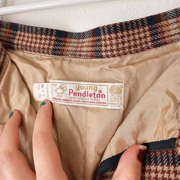 Vintage 60s/70s Pendleton Wool Trousers - Picture 5 of 6